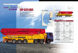 Truck-mounted 65m Concrete Boom Pump 